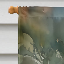 Load image into Gallery viewer, Flamingo House Flag