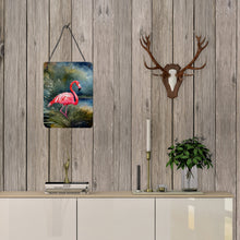Load image into Gallery viewer, Flamingo Wall or Door Hanging Prints