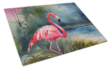Load image into Gallery viewer, Flamingo Glass Cutting Boards – Durable, Decorative Kitchen Art Large