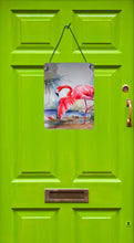 Load image into Gallery viewer, Flamingo Wall or Door Hanging Prints