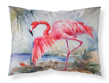 Load image into Gallery viewer, Flamingo Standard Pillowcase – Artistic Decorative Front, White Back