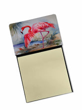Load image into Gallery viewer, Flamingo Sticky Note Holder- Refiilable Desk Accessory Note Pad