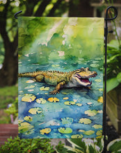 Load image into Gallery viewer, Alligator Garden Flag – Outdoor Decorative Yard Flag
