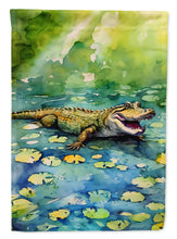 Load image into Gallery viewer, Alligator Garden Flag – Outdoor Decorative Yard Flag