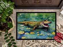 Load image into Gallery viewer, Alligator Doormat - Large 24x36 – Indoor/Outdoor Floor Mat with Artistic Flair