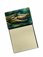 Load image into Gallery viewer, Alligator Sticky Note Holder- Refiilable Desk Accessory Note Pad