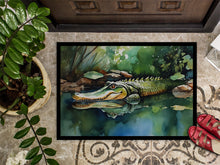 Load image into Gallery viewer, Alligator Doormat - Large 24x36 – Indoor/Outdoor Floor Mat with Artistic Flair