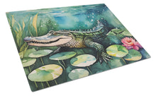 Load image into Gallery viewer, Alligator Glass Cutting Boards – Durable, Decorative Kitchen Art Large