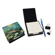 Load image into Gallery viewer, Alligator PU Leather Note Paper Holder
