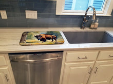 Load image into Gallery viewer, American Bison Dish Drying Mat