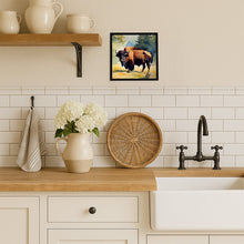 Load image into Gallery viewer, American Bison Framed Metal Print