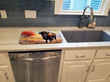 Load image into Gallery viewer, American Bison Dish Drying Mat