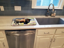 Load image into Gallery viewer, American Bison Dish Drying Mat