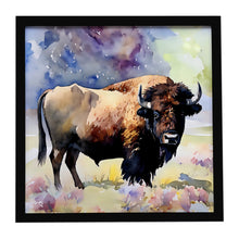 Load image into Gallery viewer, American Bison Framed Metal Print