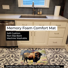 Load image into Gallery viewer, American Bison Memory Foam Kitchen Mat DAC2873RUG