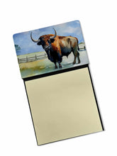 Load image into Gallery viewer, American Bison Sticky Note Holder- Refiilable Desk Accessory Note Pad