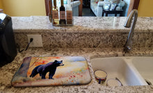 Load image into Gallery viewer, American Black Bear Dish Drying Mat