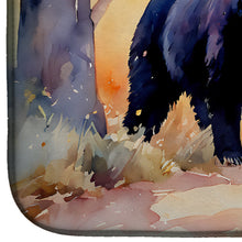 Load image into Gallery viewer, American Black Bear Dish Drying Mat