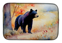 Load image into Gallery viewer, American Black Bear Dish Drying Mat