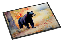Load image into Gallery viewer, American Black Bear Doormat - Large 24x36 – Indoor/Outdoor Floor Mat with Artistic Flair
