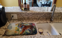 Load image into Gallery viewer, Bengal Tiger Dish Drying Mat