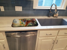 Load image into Gallery viewer, Bengal Tiger Dish Drying Mat