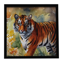 Load image into Gallery viewer, Bengal Tiger Framed Metal Print