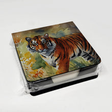 Load image into Gallery viewer, Bengal Tiger PU Leather Note Paper Holder