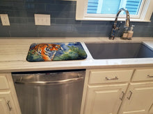Load image into Gallery viewer, Bengal Tiger Dish Drying Mat