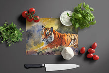 Load image into Gallery viewer, Bengal Tiger Glass Cutting Boards – Durable, Decorative Kitchen Art Large