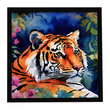 Load image into Gallery viewer, Bengal Tiger Framed Metal Print