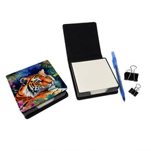 Load image into Gallery viewer, Bengal Tiger PU Leather Note Paper Holder