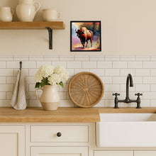 Load image into Gallery viewer, Buffalo Framed Metal Print