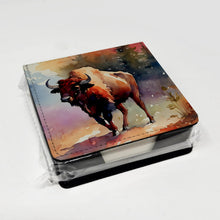 Load image into Gallery viewer, Buffalo PU Leather Note Paper Holder