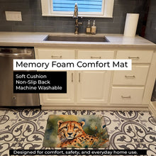 Load image into Gallery viewer, Cheetah Memory Foam Kitchen Mat DAC2887RUG