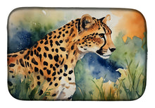 Load image into Gallery viewer, Cheetah Dish Drying Mat