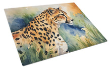 Load image into Gallery viewer, Cheetah Glass Cutting Boards – Durable, Decorative Kitchen Art Large