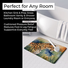 Load image into Gallery viewer, Cheetah Memory Foam Kitchen Mat DAC2888RUG