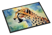 Load image into Gallery viewer, Cheetah Doormat - Large 24x36 – Indoor/Outdoor Floor Mat with Artistic Flair