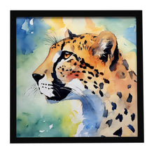 Load image into Gallery viewer, Cheetah Framed Metal Print
