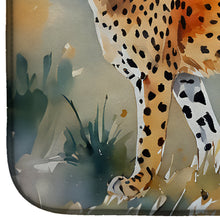 Load image into Gallery viewer, Cheetah Dish Drying Mat