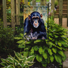 Load image into Gallery viewer, Chimpanzee Garden Flag – Outdoor Decorative Yard Flag