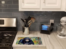 Load image into Gallery viewer, Chimpanzee Glass Cutting Boards – Durable, Decorative Kitchen Art Large