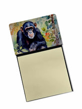 Load image into Gallery viewer, Chimpanzee Sticky Note Holder- Refiilable Desk Accessory Note Pad