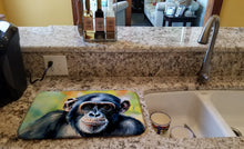 Load image into Gallery viewer, Chimpanzee Dish Drying Mat