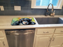 Load image into Gallery viewer, Chimpanzee Dish Drying Mat