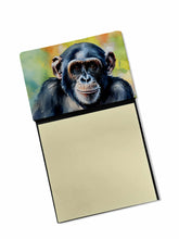 Load image into Gallery viewer, Chimpanzee Sticky Note Holder- Refiilable Desk Accessory Note Pad