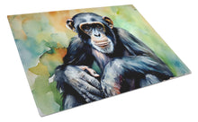 Load image into Gallery viewer, Chimpanzee Glass Cutting Boards – Durable, Decorative Kitchen Art Large