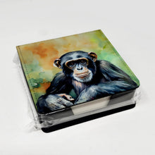Load image into Gallery viewer, Chimpanzee PU Leather Note Paper Holder