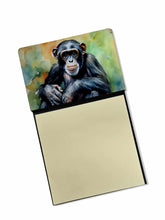 Load image into Gallery viewer, Chimpanzee Sticky Note Holder- Refiilable Desk Accessory Note Pad